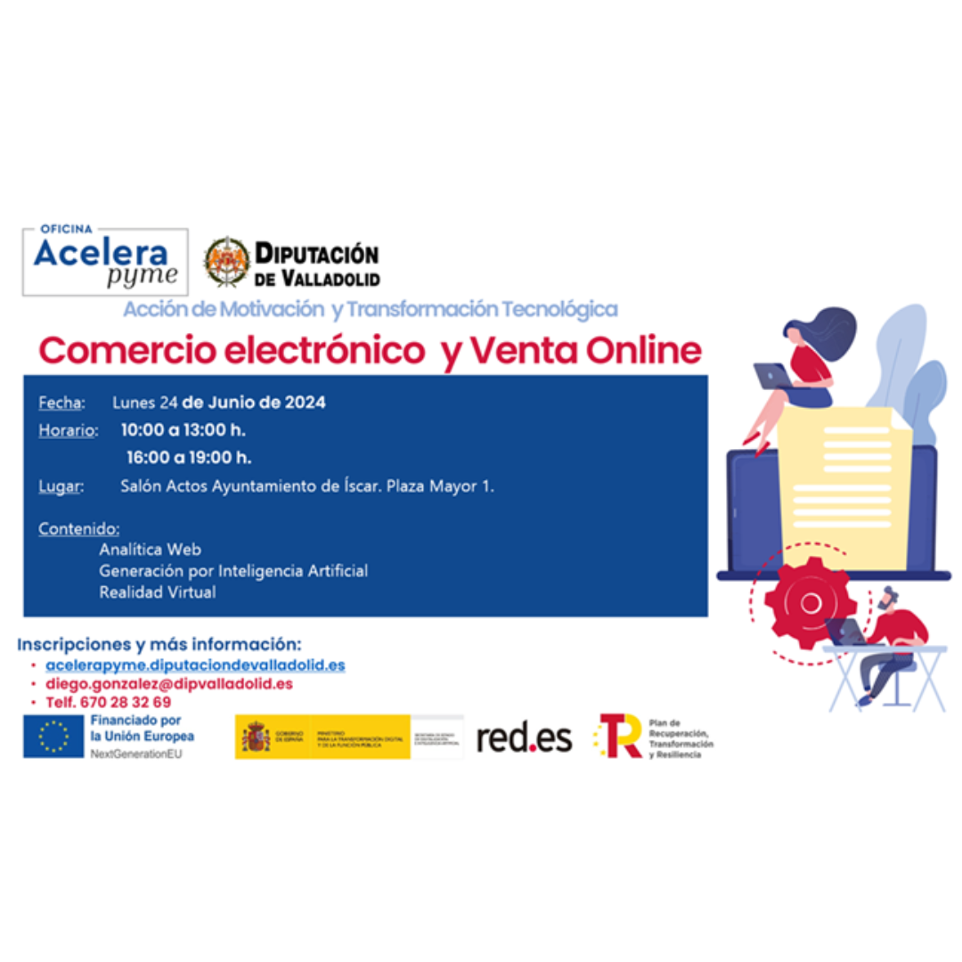 JORNADAS FORMATIVAS GRATUITAS  COMERCIO ELECTRÓNICO Y VENTA ONLINE